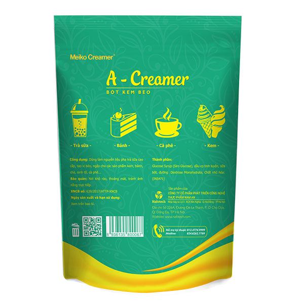 ACreamer, creamer for bubble tea Nafotech
