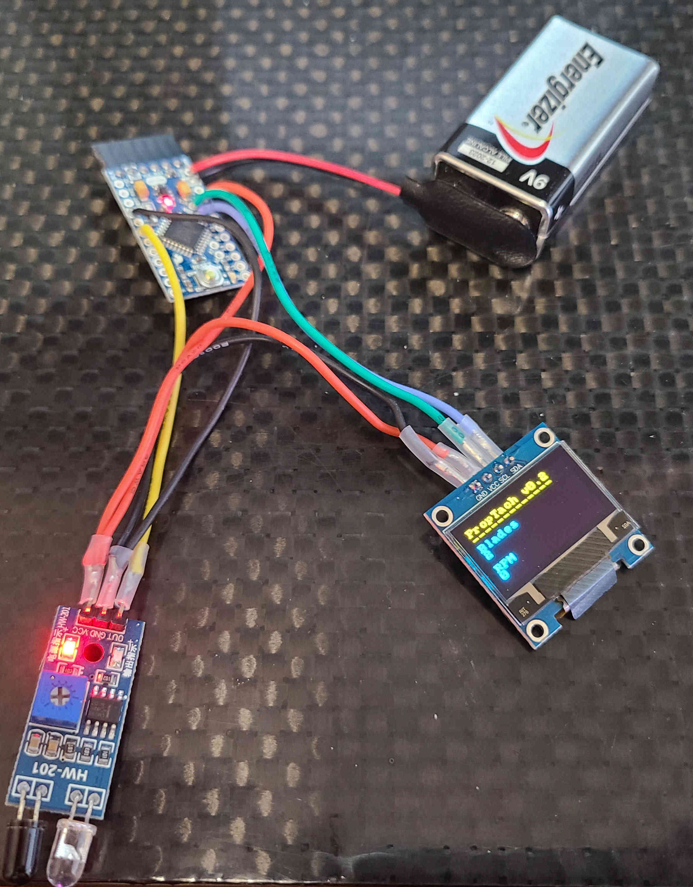 DIY Arduino Tachometer for your RC Airplane ifcuriousthenlearn