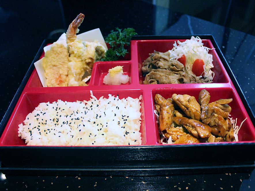 Bento C (with soup) Nagoya Express Online Food Order Edmonton