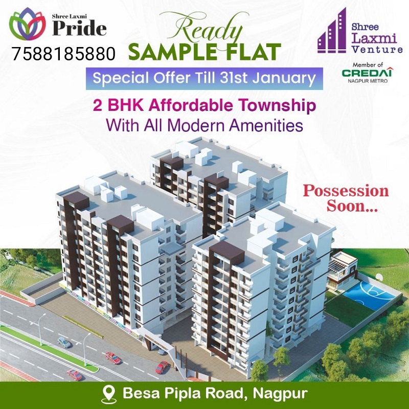Sale 2bhk Flat scheme Besa ,Nagpur. Nagpur Rental & Properties