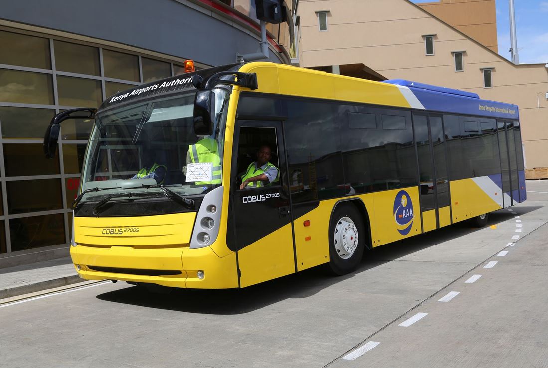 JKIA Receives Modern Airport Buses