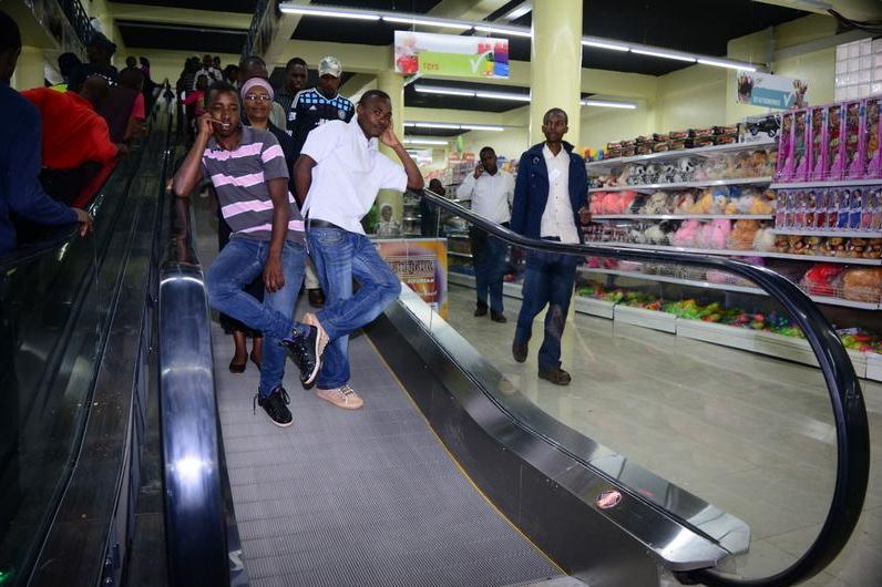 How The People Of Nyeri Reacted After Getting Their First Escalators