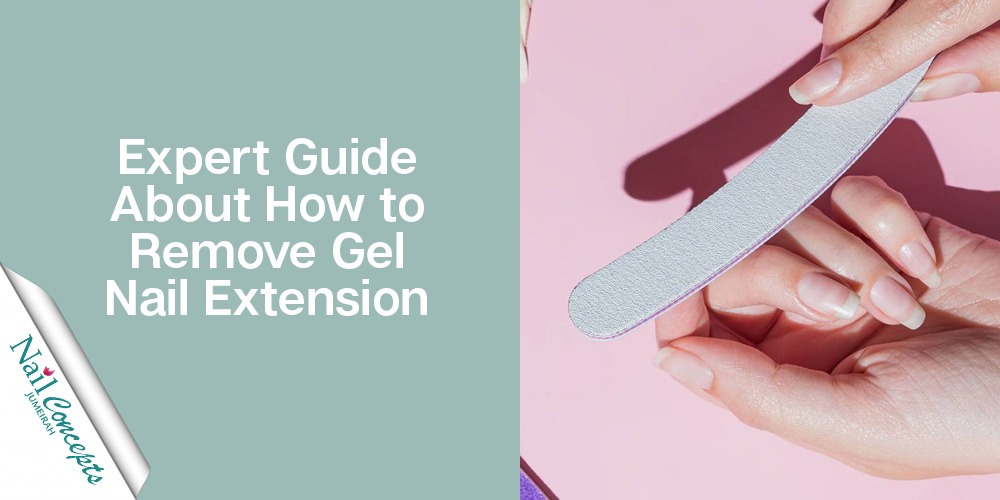 How to Remove Gel Nail Extension Without at Home!