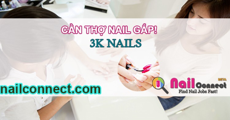 Nail Connect 3K NAILS Cần thợ nam làm Bột Acrylic.