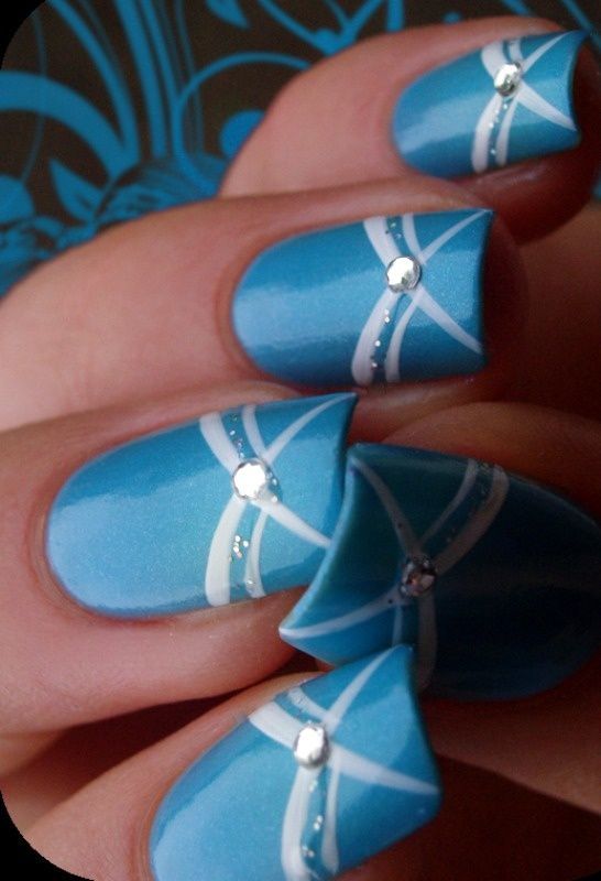 50 Coolest Blue Nail Designs For Every Taste