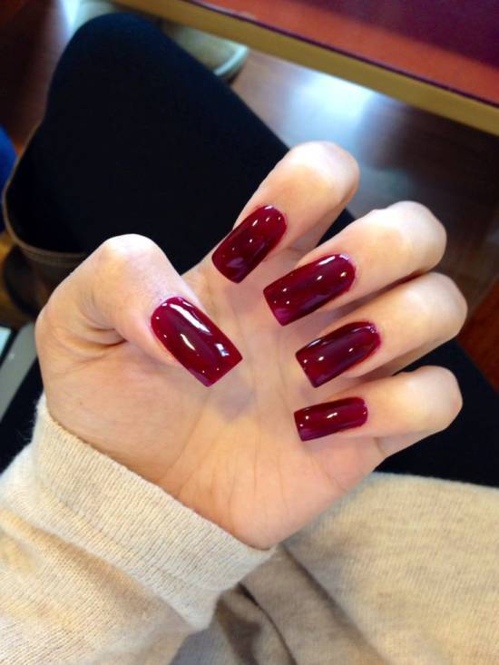 Burgundy Nail Designs Top 20 Hot and Happening Designs