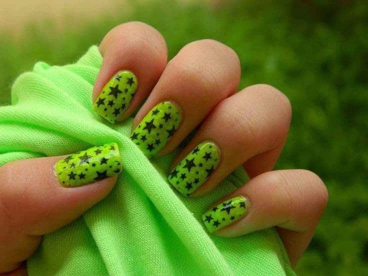 35 Soothing Lime Green Nail Designs to Die for NailDesignCode