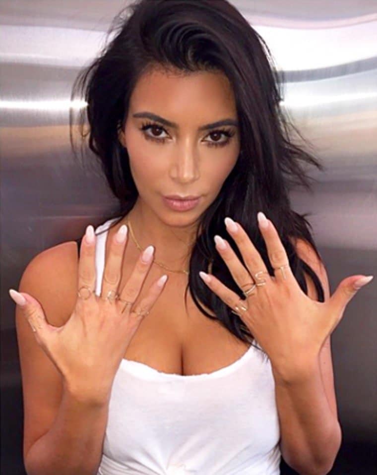 8 Kim Kardashian Nails That'll Inspire You NailDesignCode