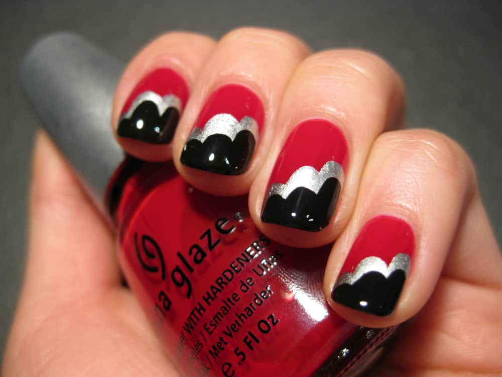 21 Freaky Harley Quinn Nail Art to Go Crazy NailDesignCode