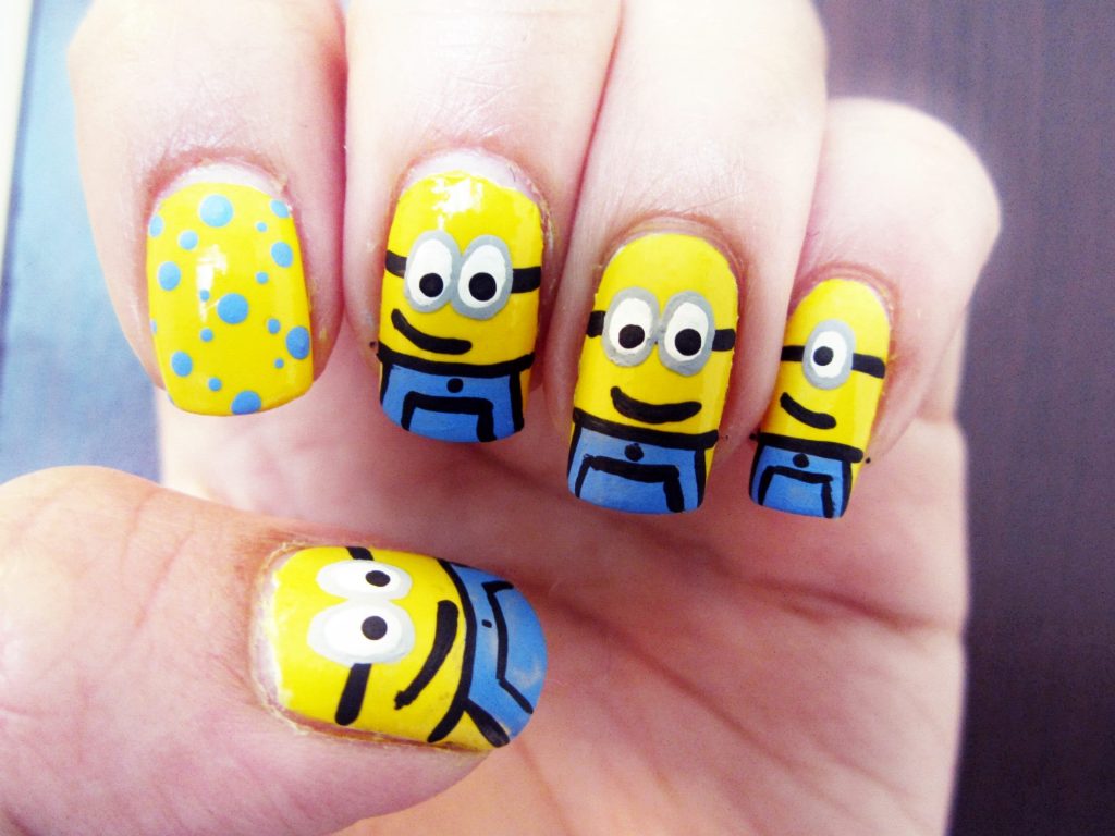 12 Mighty Minion Nail Designs for Minion Fanatic NailDesignCode