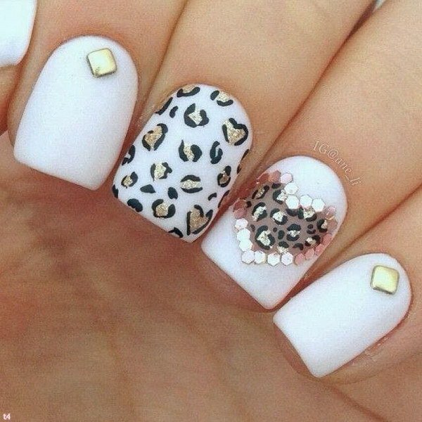 10 White Shellac Nails Ideas to Look Special NailDesignCode