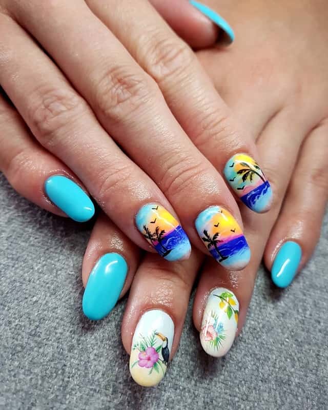 25 Breezy Beach Nail Designs to Try This Summer