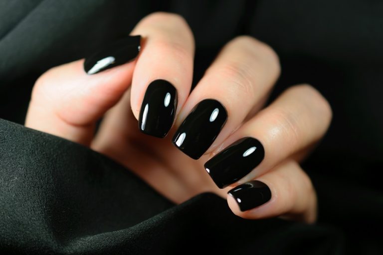 81 Boldest Black Nail Designs to Stand Out of The Crowd