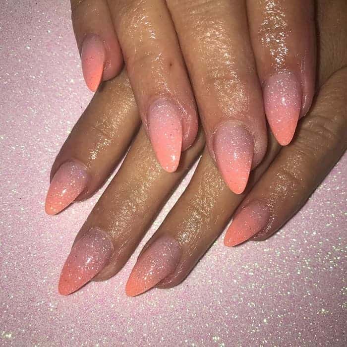 35 Gradient Glitter Ombre Nails to Add Glam NailDesignCode
