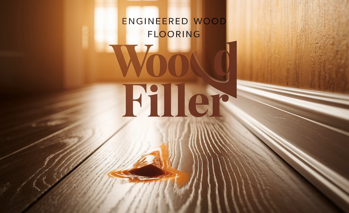Engineered Wood Flooring Wood Filler