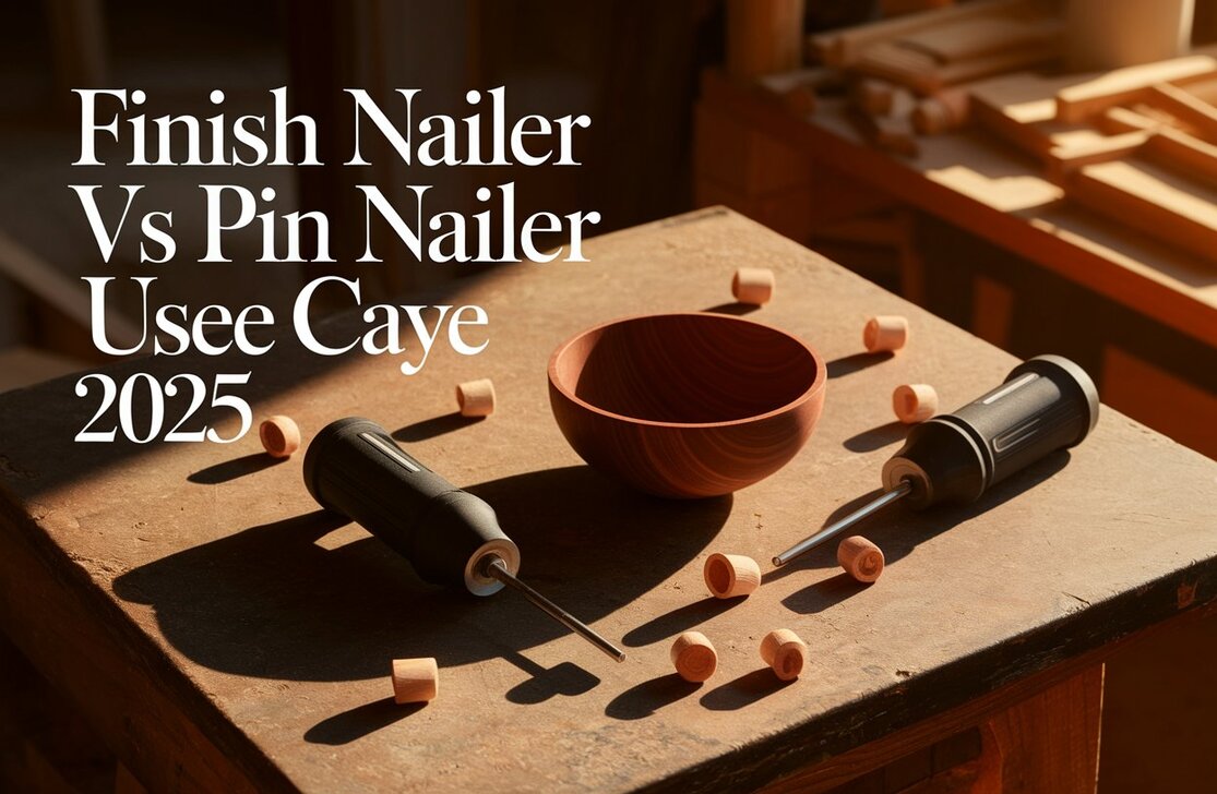 Finish Nailer vs Pin Nailer Use Case 2025