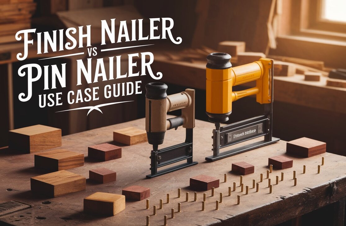 Finish Nailer vs Pin Nailer Use Case Guide