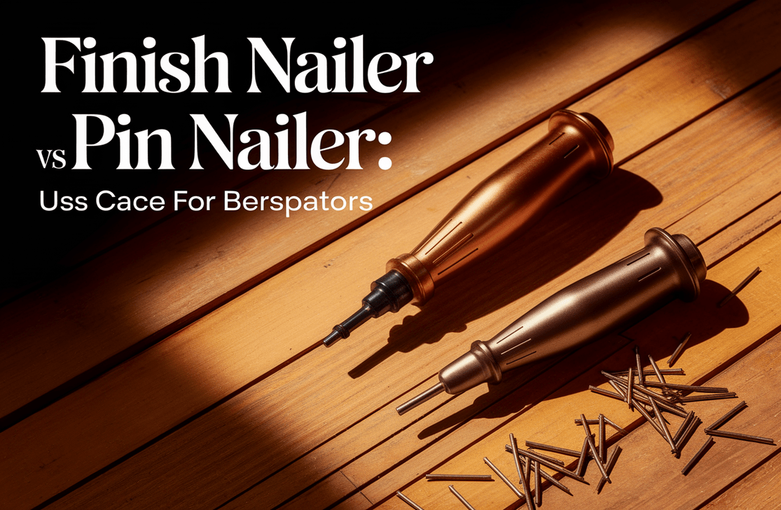 Finish Nailer vs Pin Nailer Use Case for Beginners