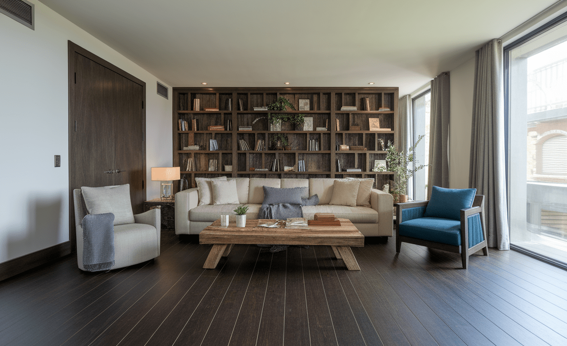 Installation Process for Dark Wood Flooring
