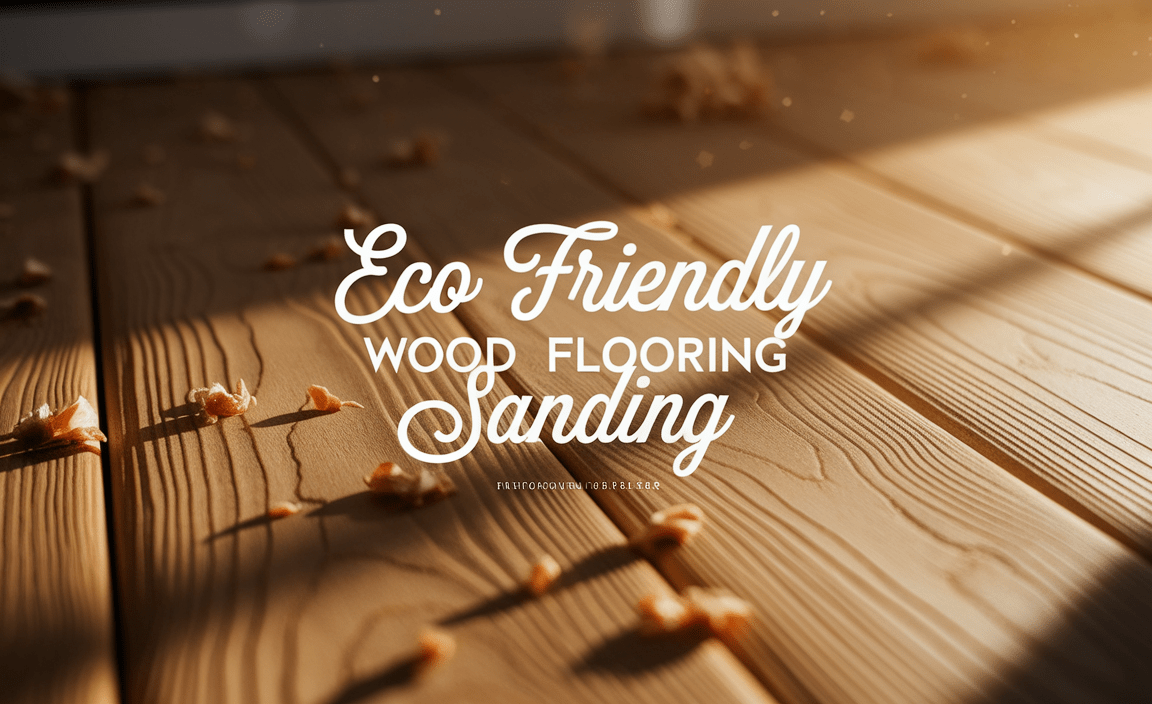 What is Eco-Friendly Wood Flooring Sanding