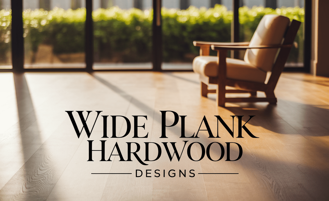 Wide Plank Hardwood Designs