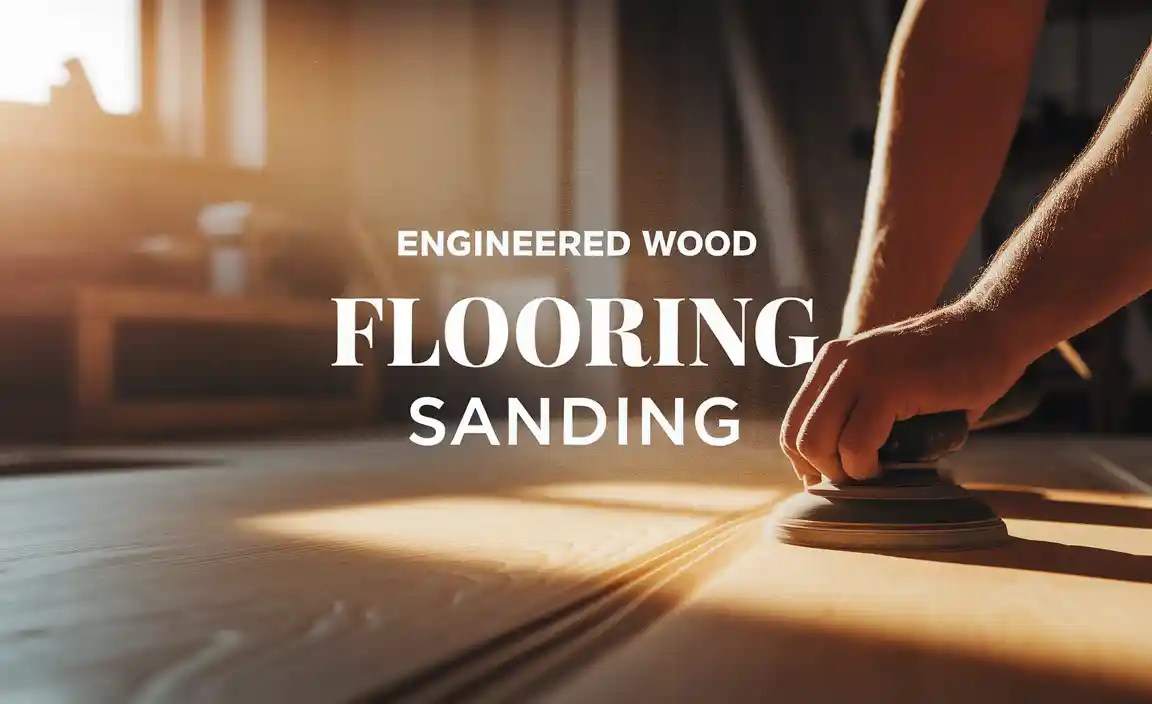 Engineered Wood Flooring Sanding
