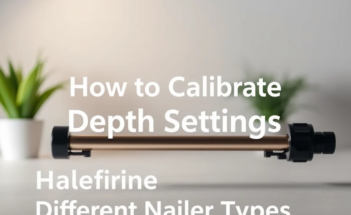 Calibrating Different Nailer Types