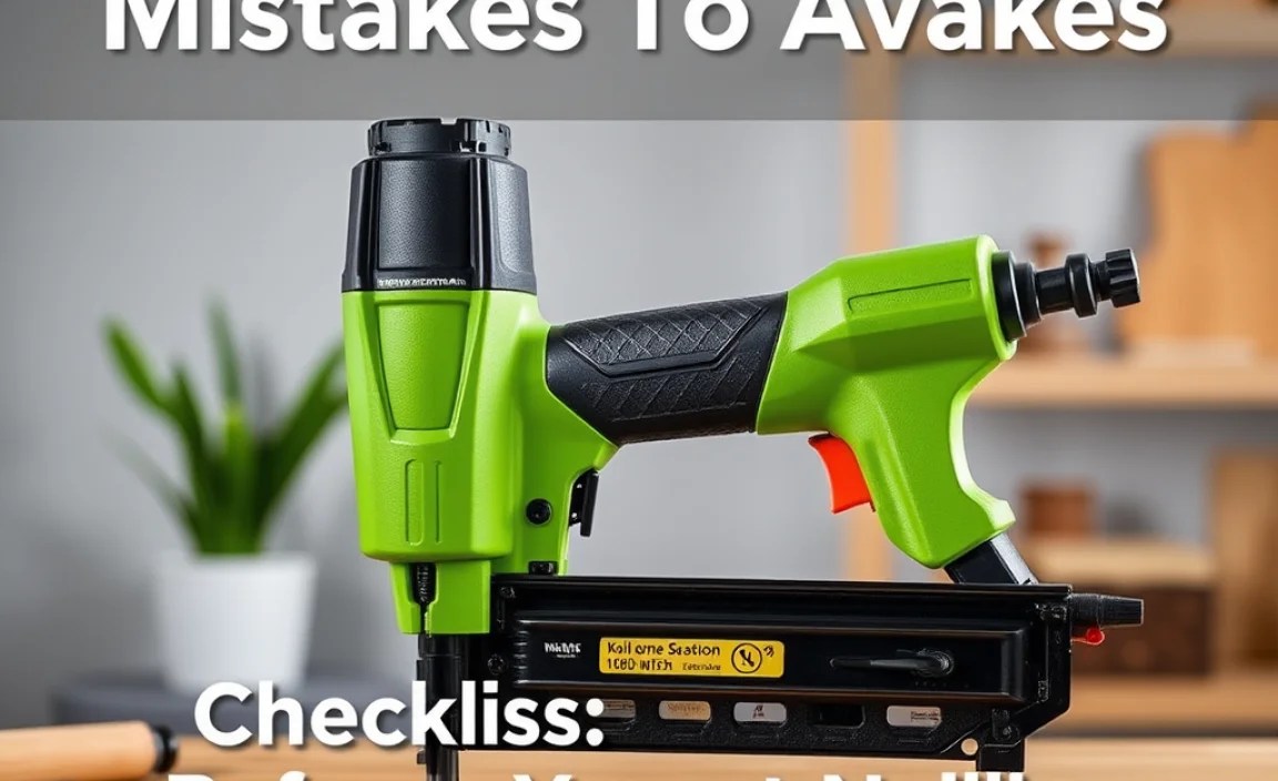 Checklist: Before You Start Nailing