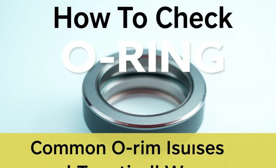 Common O-Ring Issues and Troubleshooting