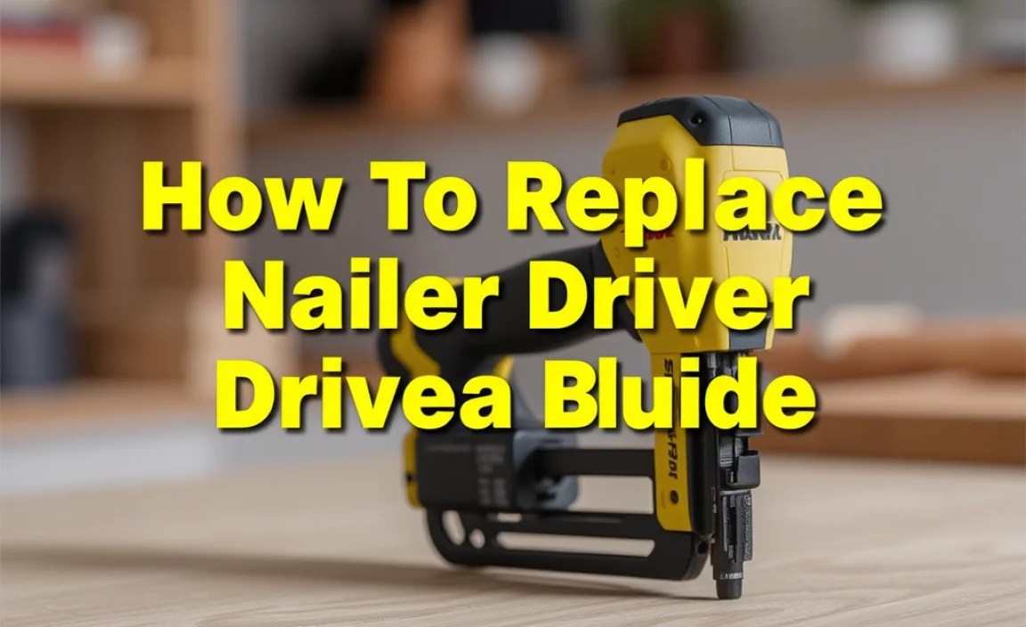 How To Replace Nailer Driver Blade: Essential Guide