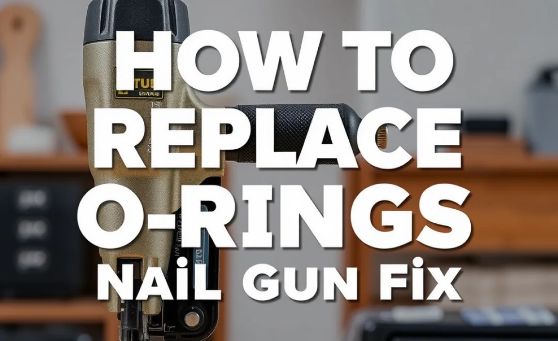 How To Replace O-Rings: Essential Nail Gun Fix