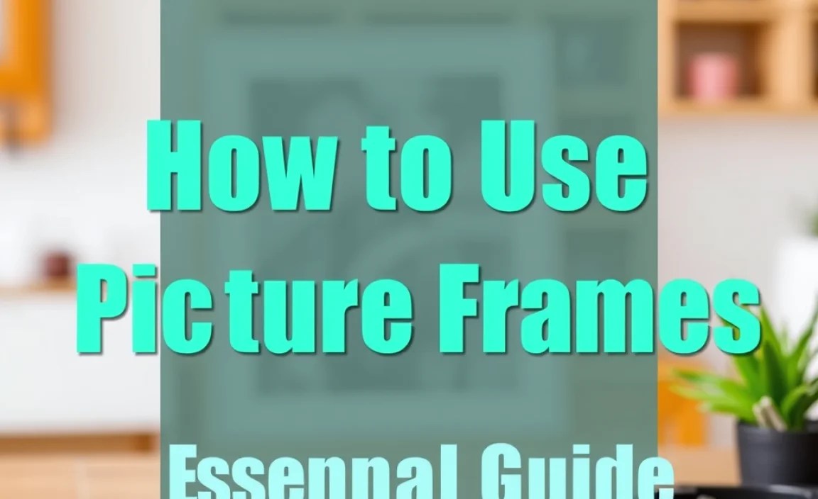 How to Use Nailer for Picture Frames: Essential Guide