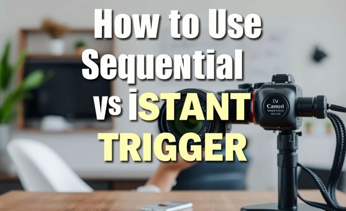 How to Use Sequential vs Instant Trigger: Expert Guide
