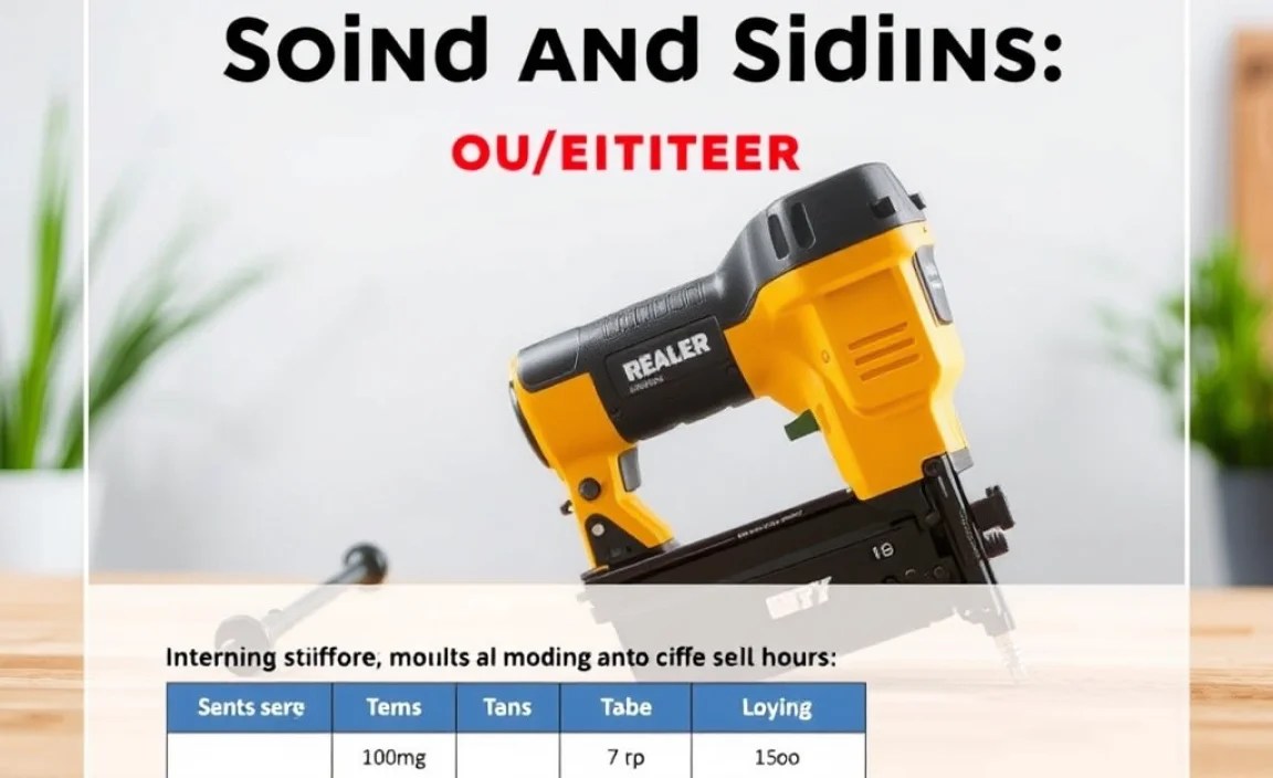 Nail Gun Comparison Table