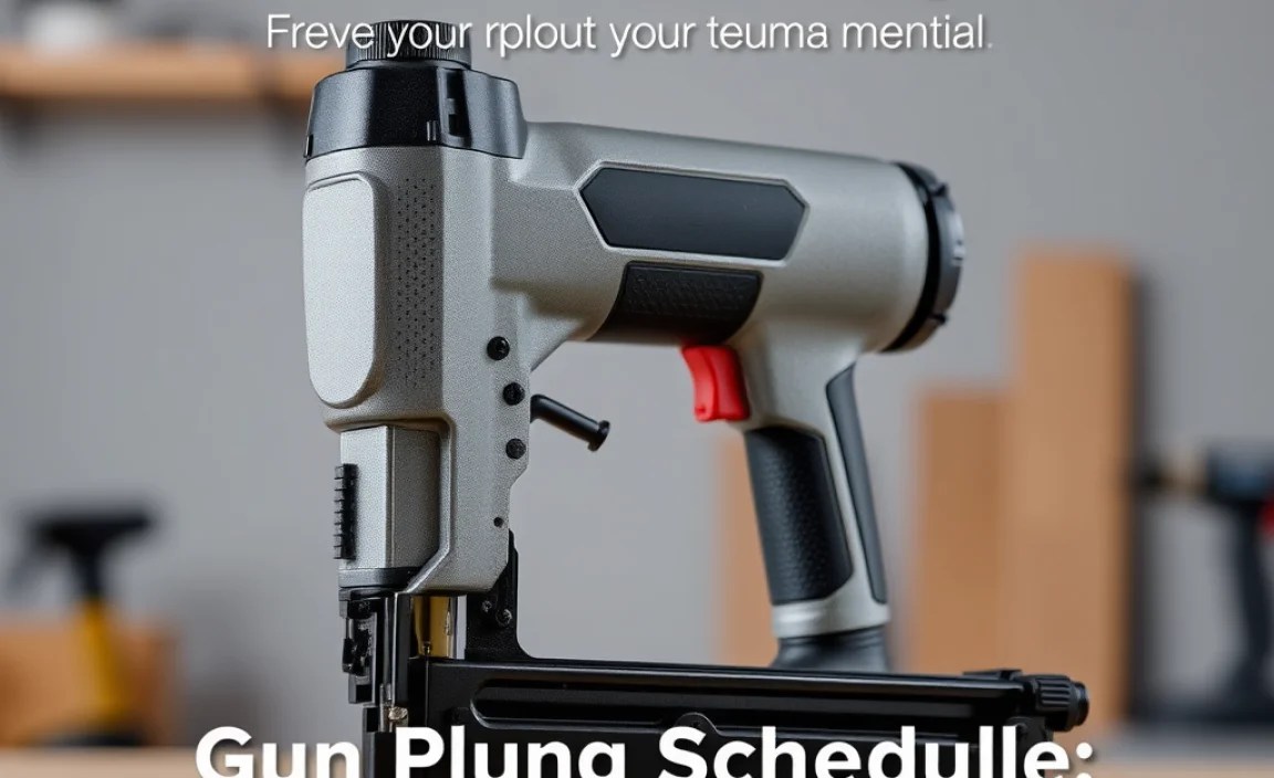 Nail Gun Maintenance Schedule: A Quick Reference
