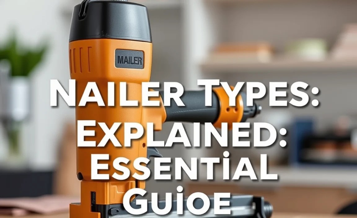 Nailer Types Explained: Essential Guide