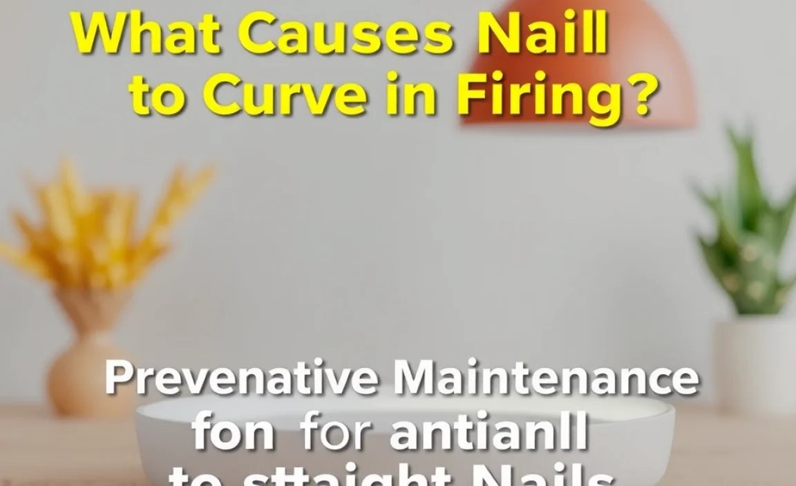 Preventative Maintenance for Straight Nails