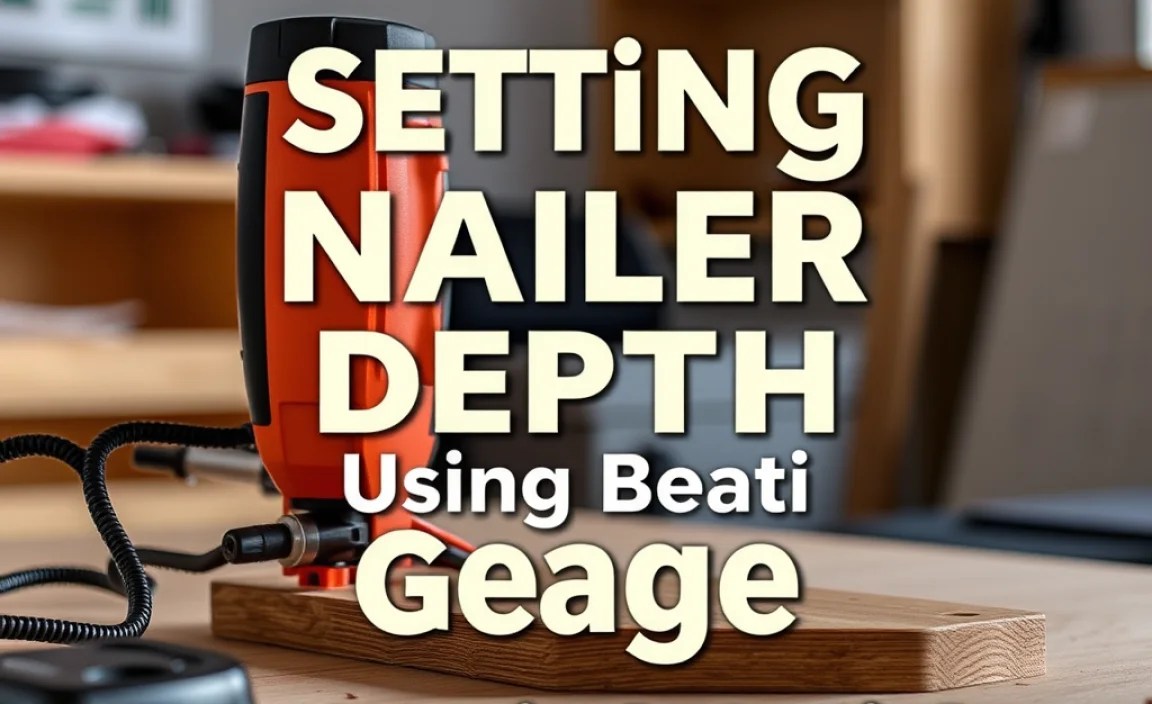 Setting Nailer Depth Using Gauge: Essential Guide