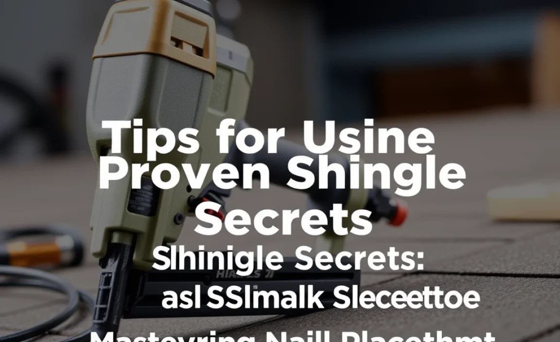 Shingle Secrets: Mastering Nail Placement