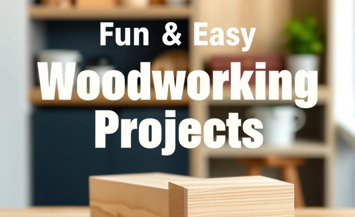Simple Woodworking Projects for Beginners