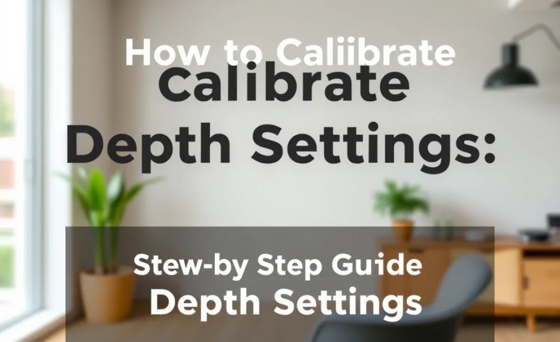 Step-by-Step Guide: Calibrating Depth Settings