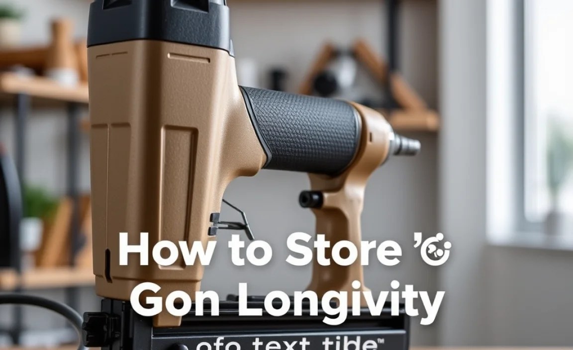 Storing Specific Nail Gun Types