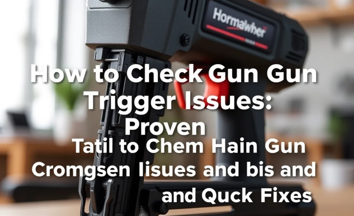 Table: Common Nail Gun Trigger Issues and Quick Fixes