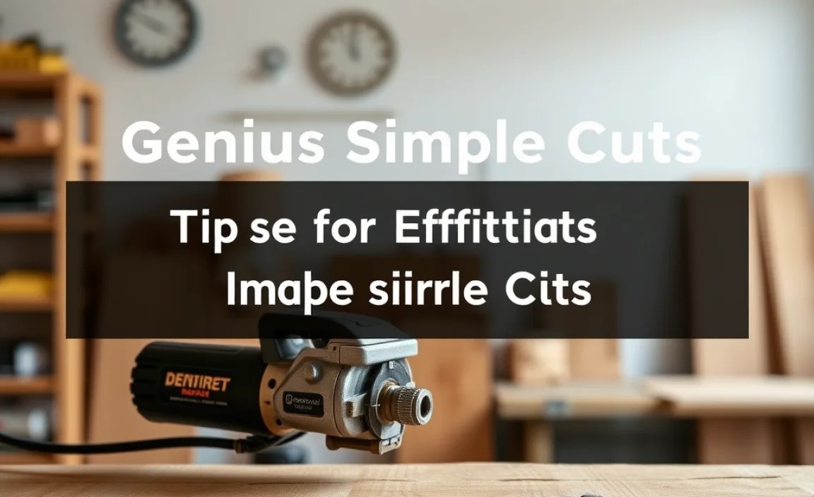 Tips for Efficient and Accurate Simple Cuts
