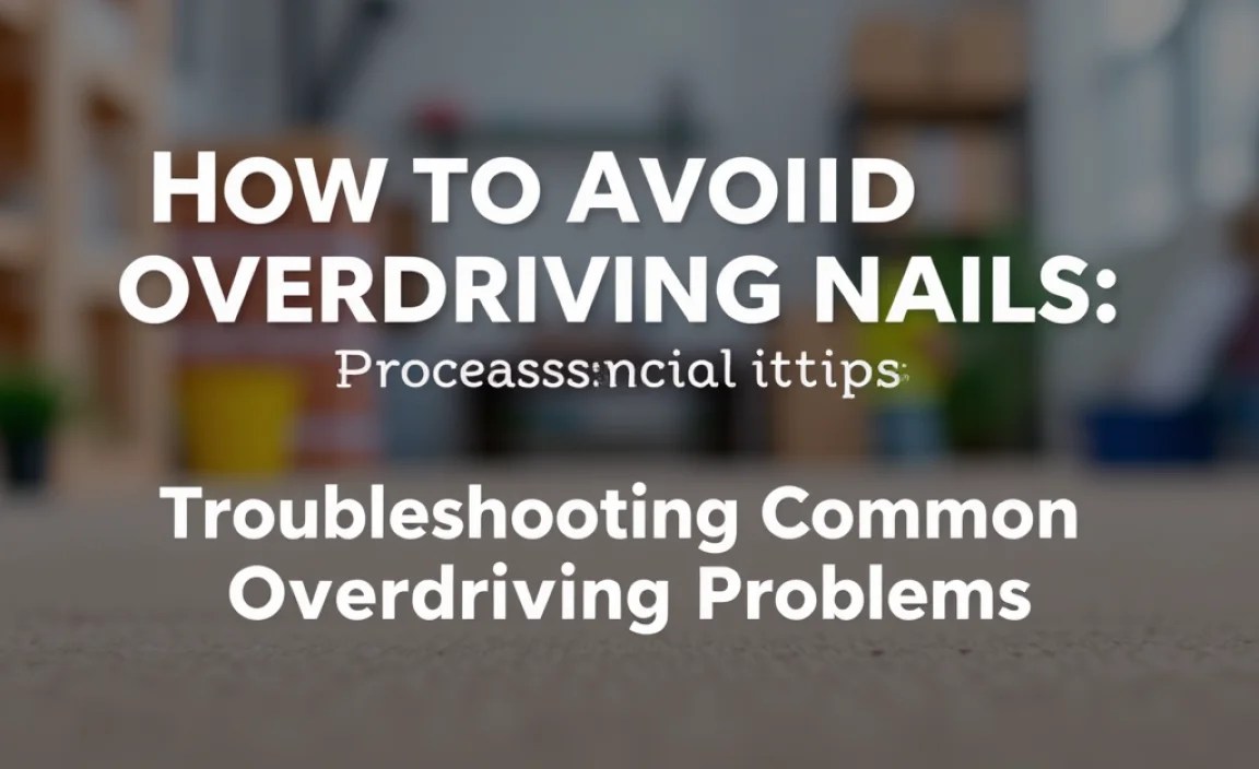 Troubleshooting Common Overdriving Problems
