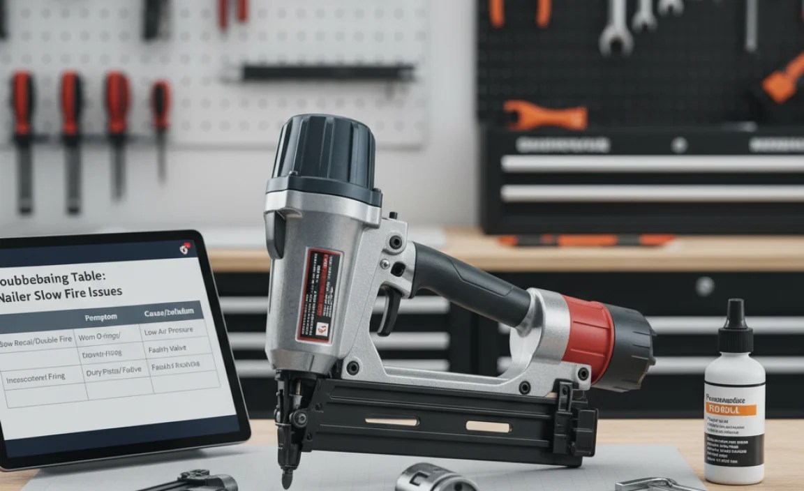 Troubleshooting Table: Nailer Slow Fire Issues