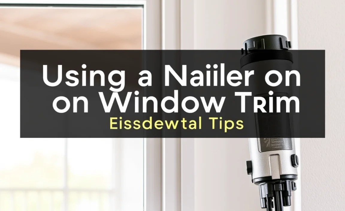 Understanding Nails for Window Trim