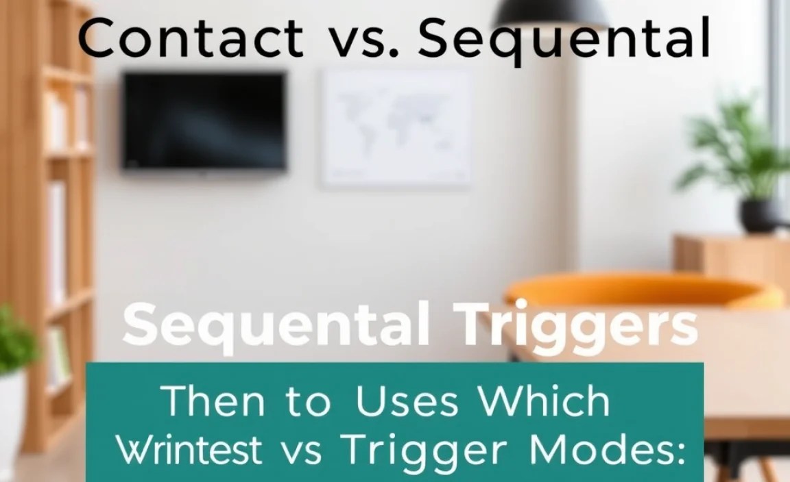 When to Use Which Trigger Mode: Project-Specific Guidance