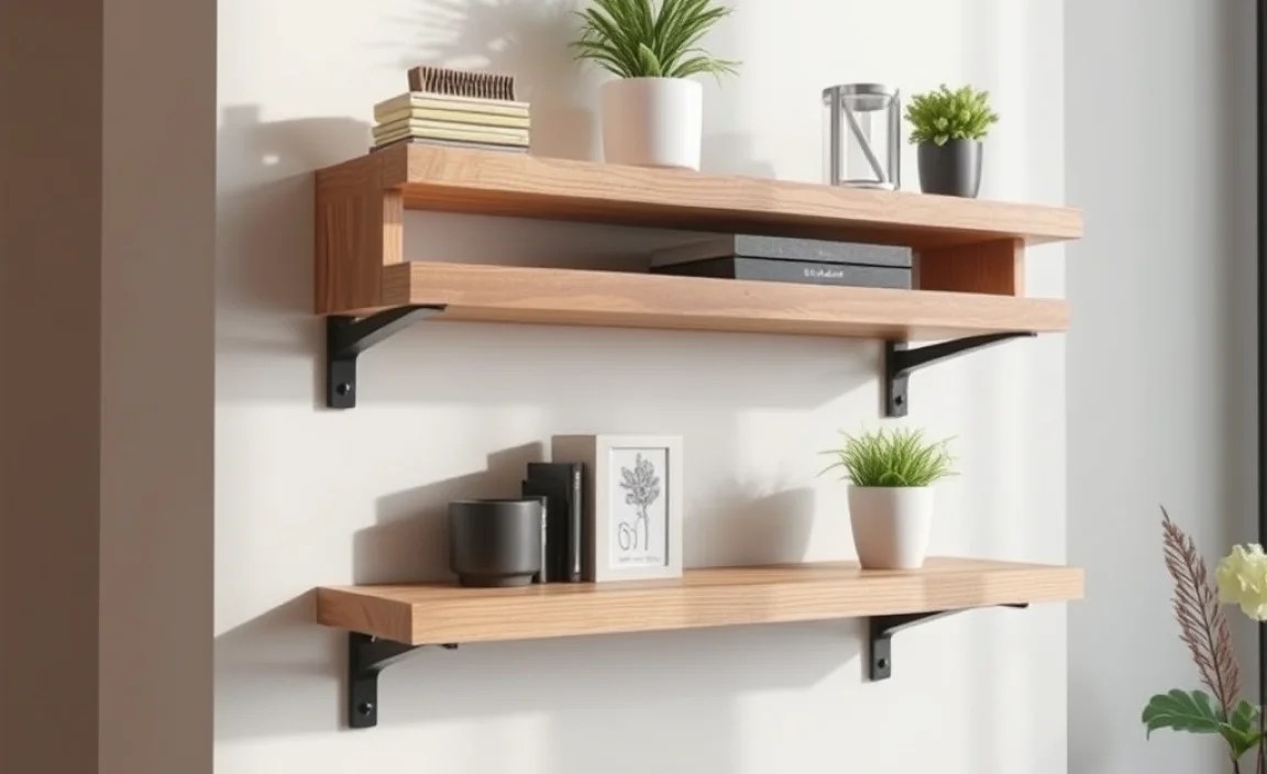 3. Wall Shelves