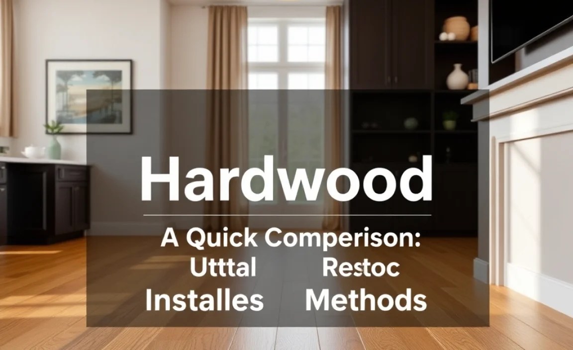 A Quick Comparison: Installation Methods